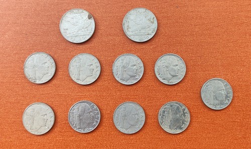 Lotto monete collezione - lotto, 11