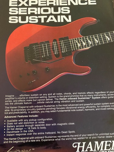 Hamer guitars pubblicità - hamer, guitars,