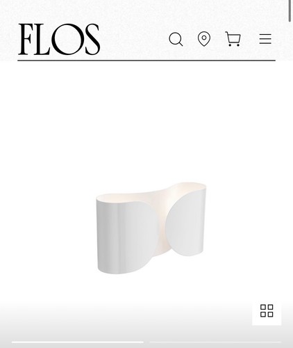 Flos foglio wall - wall, mounted