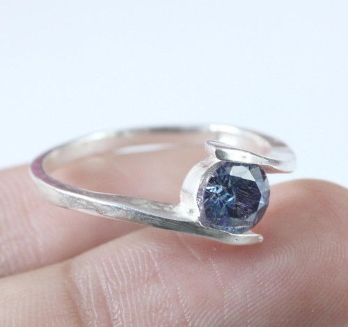 Anello solitario donna con - anello,