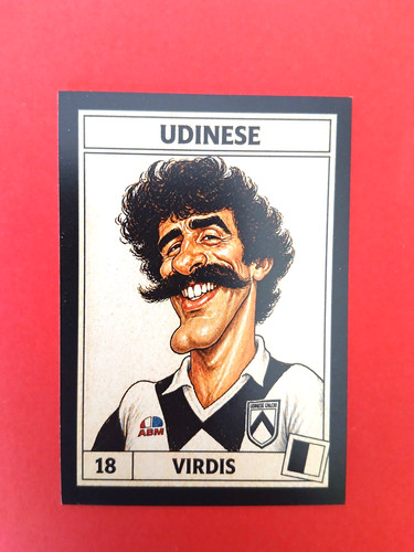Figurina caricatura calciatori - figurina,