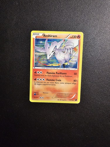 Carte pokémon reshiram 116 - carte,