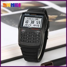 Orologio da polso uomo digitale SKMEI 2255 doppio tempo calcolatrice sportiva