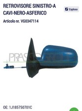 SPECCHIO RETROVISORE SX A CAVI