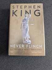 Libro romanzo never - never, flinch