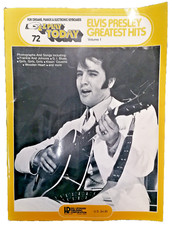 Elvis Presley Greatest Hits Vol.1 EzPlay Today Spartiti Testi Accordi 15 Brani