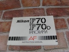 Nikon F70 F70D Panorama AF