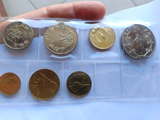 Vanuatu coin set 1990-2002 #S25A33