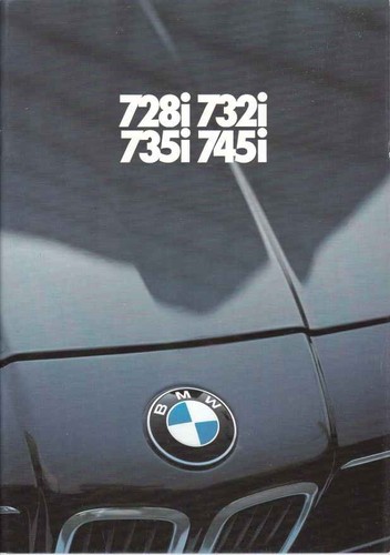 Catalogue brochure bmw 728i - catalogue,
