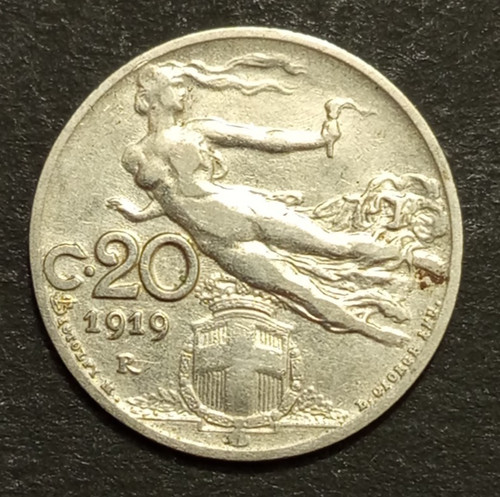 Centesimi 1919 nc - 20,