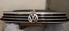Griglia mascherina radiatore con modanatura cromata e logo per VW Passat 2017
