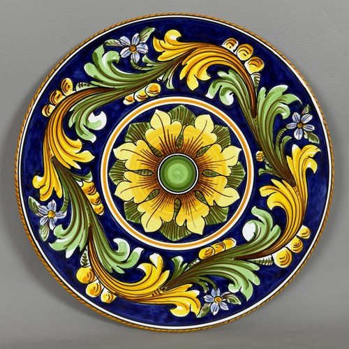 Piatto appesa maiolica - piatto, d'appesa