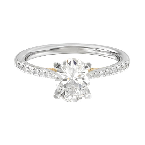 Anello oro con diamanti - anello,