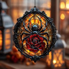 Gothic Rose & Spider