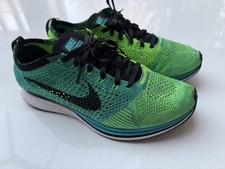 Nike Flyknit Racer - UK8 - Sport Turchese Verde Lucido - 2014