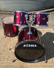  Tama Imperialstar Kit batteria 4 pezzi - Vino ROSSO - 12, 13, 16, 22 consegna gratuita 