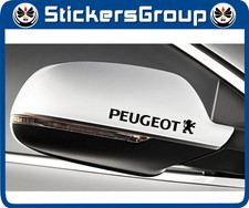 COPPIA ADESIVI SCRITTA PEUGEOT