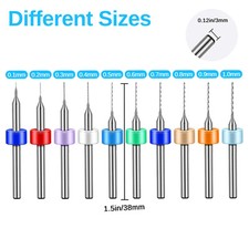 Set 10 pezzi mini punte micro