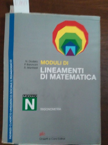 Lineamenti matematica - n,