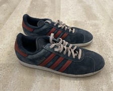 Adidas Gazelle Original Scarpe Uomo Sneaker Classic Blue Bordeaux Vintage