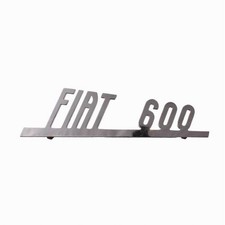 Scritta Emblema Targhetta Fiat