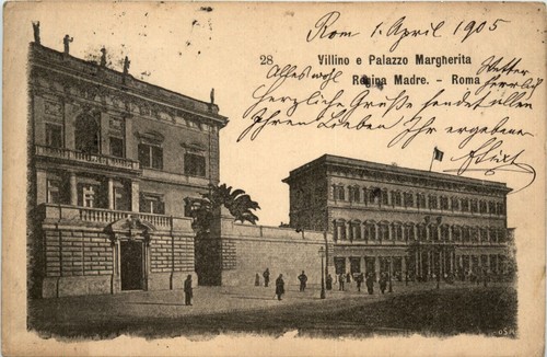 Roma villino e - roma, palazzo