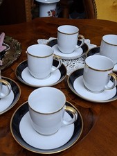 6 Tazzine Caffè Porcellana