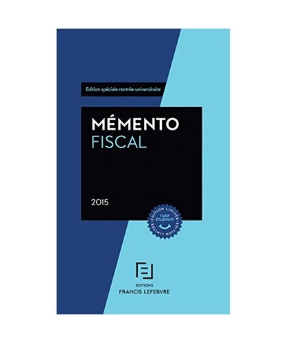 Memento fiscal etudiant - memento,