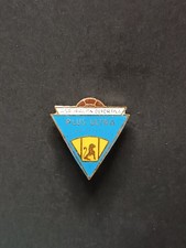 Pins Pin Badge Spilla Agrupacion Deportiva Plus Ultra triangolo azzurro calcio