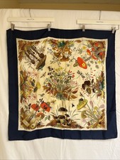 Rara Sciarpa Seta Gucci V