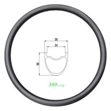 Cerchi in carbonio 700c ghiaia