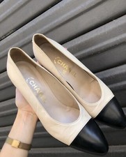 Leather Shoes Scarpe Sandali CHANEL Pelle 38 EU Originali Con Dettagli