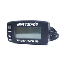 CONTAORE E CONTAGIRI moto RESETTABILE AD INDUZIONE CON CAVO UNIVERSALE NERO