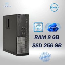 PC DESKTOP DELL 9010 SFF INTEL I7 RAM 8GB SSD 256GB WIN 11 PRO RICONDIZIONATO