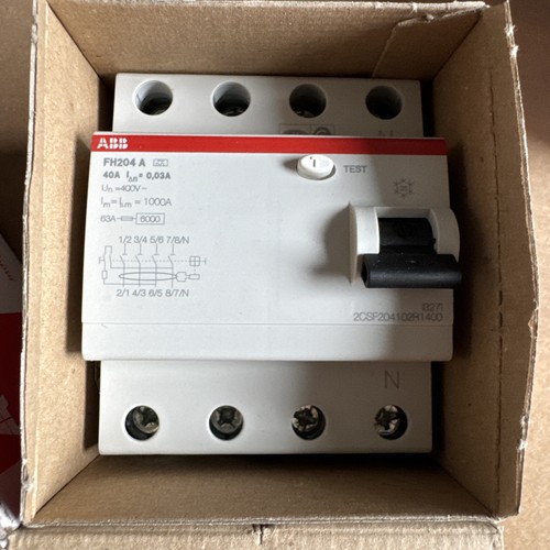 Interruttore differenziale abb - interruttore,