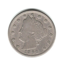 1896 LIBERTY NICHEL GRANDE