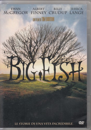 Big fish dvd in - fish, (tim