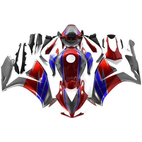 Red blue gray abs bodywork - red,