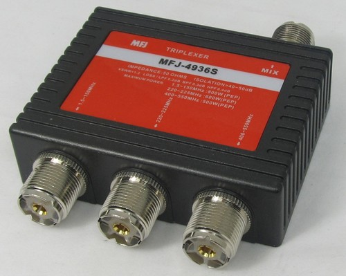Mfj 4936s triplexer - -,