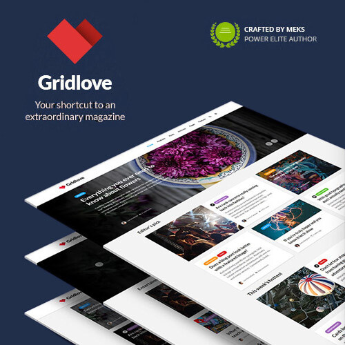 Tema wordpress gridlove stile - wordpress,