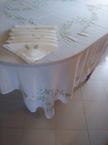 Tovaglia lino 10 posti - in,