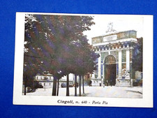 Cingoli Porta Pia cartolina