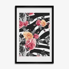 Tulup Picture MDF Framed Wall