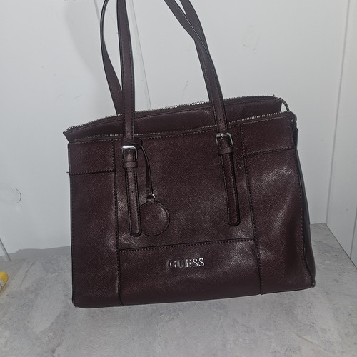 Guess borgogna logo grande - borgogna,