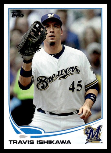 2013 topps travis ishikawa - 2013,