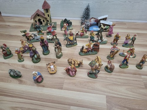 Presepe anni cartapesta - 50/60,