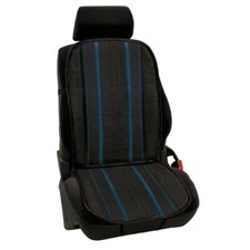 COPRISEDILE SCHIENALE A MOLLE SEDILE PER AUTO UNIVERSALE TESSUTO VENTILATO BLU