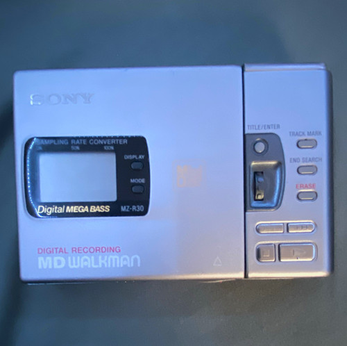 Sony r30 minidisc recorder - mz-r30,