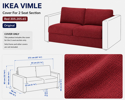 Ikea vimle copertura per - ikea,