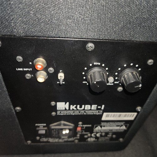 Kef kube solo subwoofer - kef,